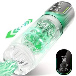 Mastubator – Automatische High-Tech Masturbator voor Mannen Masturbator voor Man - Sex Toys voor Mannen - Blowjob Simulator - Masturbators - verschillende Modes - Pocket Pussy - Automatisch t — thumbnail 1