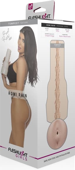 Fleshlight Girls Romi Rain Tempest (Butt) - SuperSkin masturbator, seksspeeltje, uiterst realistisch — thumbnail 4
