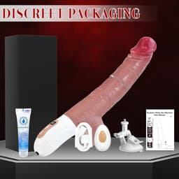 Realistische Vibrators Seksspeeltjes voor Vrouwen - Handsfree G-spot Vibrator met Stotende, Slingerende en Vibrerende Modi, Automatische Seksmachines Anale Dildo's Seksspeeltjes voor Koppels — thumbnail 4