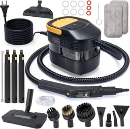 Steam cleaner, 3-stage adjustable handle, 15 seconds warm-up time - ShopVlot — thumbnail 1