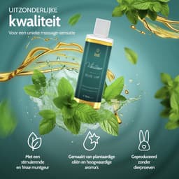 Vibratissimo 'Desire Jump': verfrissende massageolie met mint, erotische liefdesolie, 100 ml — thumbnail 4