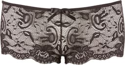 Cottelli Collection – 3 Delig Erotisch Ondergoed Set voor Veelzijdig Keuzevrijheid in de Slaapkamer – Maat S – Zwart — thumbnail 6