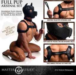 Volledige Pup Arsenal Set - Zwart — thumbnail 6