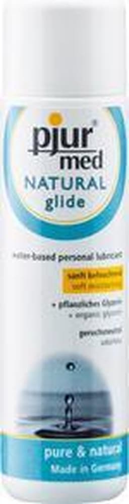 Pjur Med Natural Glide - Waterbasis Glijmiddel - 100 ml — thumbnail 6