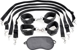 Pipedream Fetish Fantasy Bondage - Boeien Cuff & Tether Set zwart — thumbnail 16