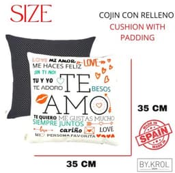 Romantische cadeaus voor koppels - Kussen en Mok met Liefdesboodschappen - Originele Geschenken voor Valentijnsdag, Verjaardag en Jubileum — thumbnail 5