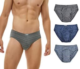 Gestreepte Bamboe Boxershorts voor Heren - 5 Stuks, Ultrazacht en Ademend Ondergoed — thumbnail 1