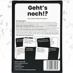 Gaat het nog meer? - Het onhandige partyspel van meer is meer - 380 speelkaarten voor grappige spelavonden met vrienden, perfect voor oudejaarsavond, Kerstmis en verjaardagen — thumbnail 3