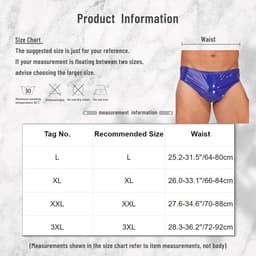 Heren Slip in Lakleer Look - Strakke Bikinislip en Ondergoed — thumbnail 3