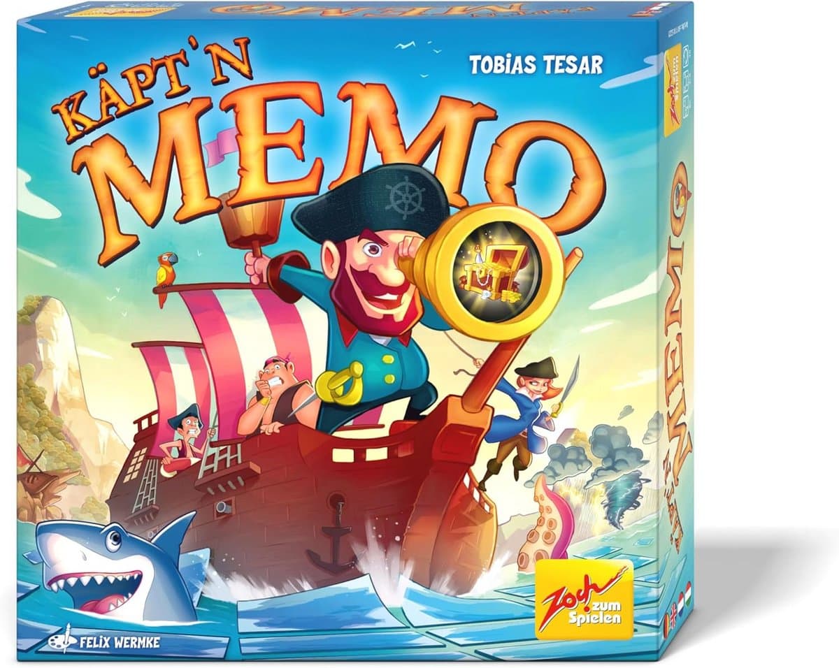 Avontuurlijk Zeevaart Gezelschapsspel met Memory Elementen — afbeelding 1
