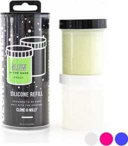Clone-A-Willy - Refill Glow in the Dark Green Silicone — thumbnail 5