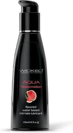Wicked - Aqua glijmiddel watermeloen smaak 120 ml  - 120ml — thumbnail 1