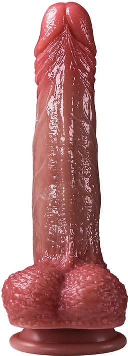 stotende en intens trillende - thrusting dildo. USB oplaadbaar - remote control - BIGGY — thumbnail 15
