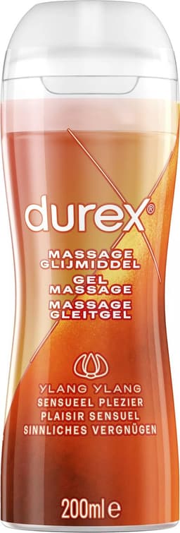 Durex Massage Olie en Glijmiddel 2-in-1 - Sensual met Ylang Ylang - waterbasis - 200 ml — thumbnail 15