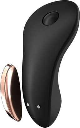 Satisfyer, bluetooth slipvibrator, oplegvibrator, 'Little Secret', 8,5 cm, met app, medische siliconen — thumbnail 11