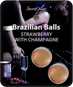 Secret Play 2 strawberry and champagne brazilian balls set — thumbnail 3