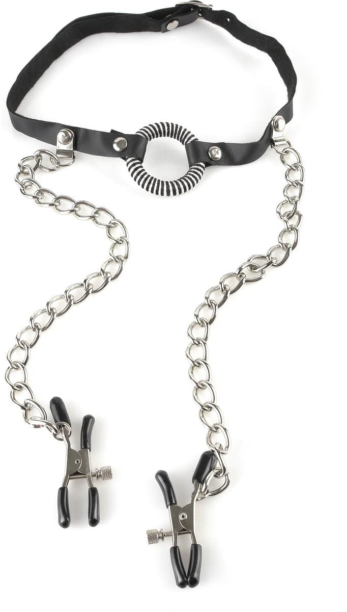 O-Ring Gag Nipple Clamps — afbeelding 1