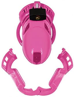 The Vice - Kuisheidskooi - Peniskooi - Chastity Cage - Roze - Verkrijgbaar in de Maten Mini Standaard en Plus Plus — thumbnail 9