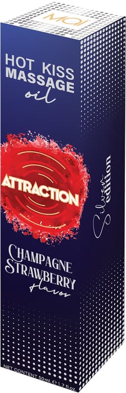 MAI ATTRACTION HOT KISS MASSAGE OIL CHAMPAGNE STRAWBERRY FLAVOR — thumbnail 4