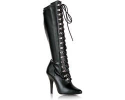 EU 36 = US 6 | SEDUCE-2024 | 5 D-Ring Stretch Knee BT, Side Zip