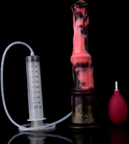 Mega Dildo - Grote Dildo - Dikke Dildo - Extreme Dildo - Anaal Groot - Reusachtige Dildo XXL - Buttplug XXXL Monster Dildo - Fantasy Dragon Dildo - Animal dildo - Anaal Groot - Zuignap - met Spuitfunctie — thumbnail 7