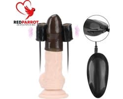 Penis vibrator - Penis stimulator - Eikel - Dop - Trillend seksspeeltje - BDSM - Voor mannen - Penis vergrotingspomp - Lengtevergroter