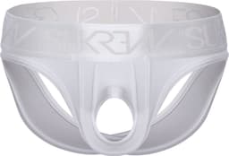 SUKREW U-Style V-Brief White Shimmer - MAAT XXL - Erotisch Heren Ondergoed - Slip voor Man - Sexy mannen Slip — thumbnail 1
