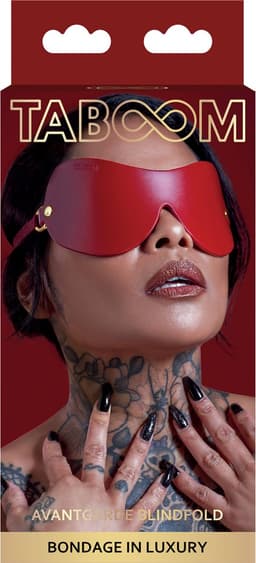 TABOOM Avantgarde Blinddoek  - Rood — thumbnail 4