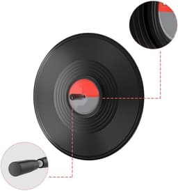 Vinyl Platen Reiniger - LP Reinigingsset - Schoon Geluid - Label Bescherming - 12 inch - Zwart — thumbnail 7