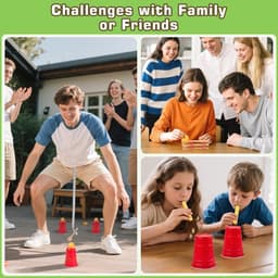 Partyspelletjes - Spel voor iedereen - Gezelligheid creëren - Voor jong en oud - 22 x 11.8 cm - Multicolor — thumbnail 5