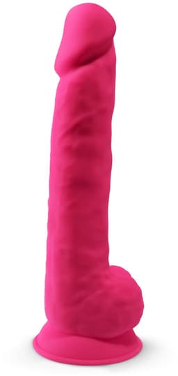 SILEXD - Realistische XXL Dildo - 38 x 7 cm - Roze — thumbnail 2