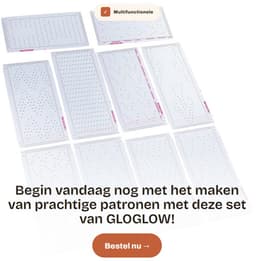 Dailygoods- Punching Cards Set - 10 Stuks - Professionele Plastic Kaarten - Voor Silver Reed Breimachine - Gebruiksvriendelijk - 10 Patronen - Breipatroonkaarten — thumbnail 4