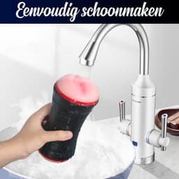G-Toys® Mastrubator voor Man Pocket Pussy - 2 in 1 Blowjob & Pussy - Sex Toys voor Mannen - Mastrubators Mond en Vagina - Seksspeeltjes Erotiek Pijpen Zuigen - Pocketpussy — thumbnail 7
