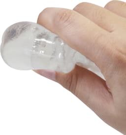 Pretty Love - Verlengende Penis Sleeve - 28 cm - Transparant — thumbnail 5