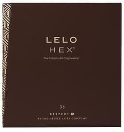 LELO HEX Respect – Ultradun Condooms – XL-formaat – Luxe – Glijmiddel – 36-Pack — thumbnail 15