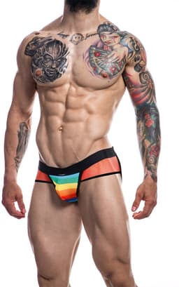 Cut4Men - Sexy Jockstrap - Rainbow - Maat L — thumbnail 1