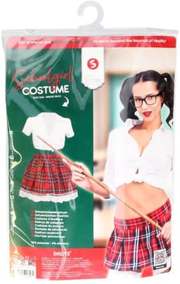 Schoolgirl Costume - S/M - White — thumbnail 4