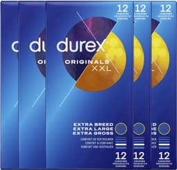 Durex Condooms XXL 12st - 5 Stuks - Voordeelverpakking — thumbnail 1