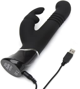 Fifty Shades of Grey - Greedy Girl Oplaadbare Thrusting G-Spot Rabbit Vib — thumbnail 7