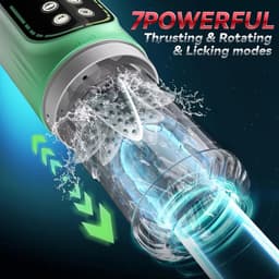 Mastubator – Automatische High-Tech Masturbator voor Mannen Masturbator voor Man - Sex Toys voor Mannen - Blowjob Simulator - Masturbators - verschillende Modes - Pocket Pussy - Automatisch t — thumbnail 7