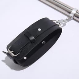 BDSM spreader bar - spreidstang verstelbaar met 4 handboeien - metaal - Cimejo® — thumbnail 4