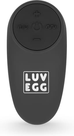 LUV EGG - Oplaadbaar Vibrerend Ei - Vibratie Eitje met Afstandsbediening (draadloos) - Oplaadbaar - Waterproof - Koppeltoy - Seksspeeltje - Sex Toys voor Vrouwen - Zwart — thumbnail 7