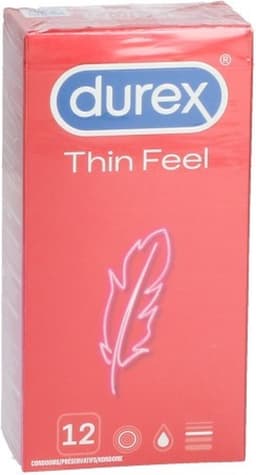 Durex - Condooms Thin Feel 12 st. — thumbnail 8