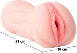TRY. Amber - Masturbator - Pocket Pussy - Sex Toy - 2 in 1 - Vagina & Mond - 21 cm — thumbnail 3