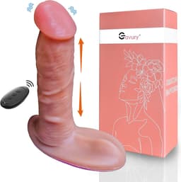 GAVURY SKIN PRIME BUTTPLUG - Mannen en Vrouwen - Vibrerend en Stotend - 10 Vibratie Standen - Huid Siliconen Butt Plug - Clitoris en Prostaat Stimulator - Intense Sex Orgasme - Thrusting Dildo - Anale Seksspeeltjes - G-spot Vibrator - Gay en Hetero — thumbnail 1