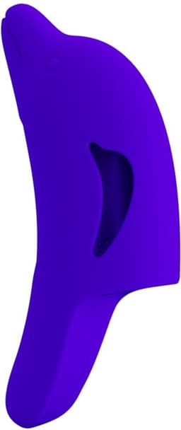 Pretty Love - Delphini - Vinger Vibrator - Paars - Siliconen - USB Oplaadbaar - 10 standen — thumbnail 8