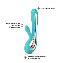 LELO SORAYA 2 – Rabbitstimulator – Waterdicht – Draadloos – Aqua — thumbnail 3
