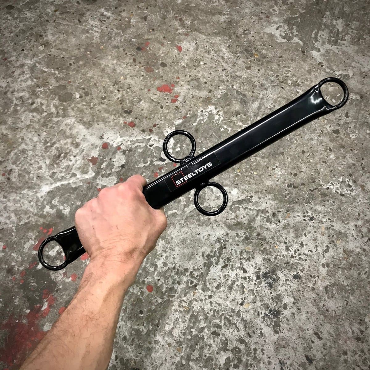 Steeltoys - Spreider bar - Ophanging bar - 50 cm - Zwart — afbeelding 1