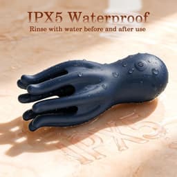 Penis Vibrator voor Mannen - Vibrerende Masturbator met 10 Vibratiestanden - 360° Stimulator met 8 Flexibele Tentakels - Zachte Siliconen - Oplaadbaar - IPX5 Waterbestendig - Compact & Discreet — thumbnail 4