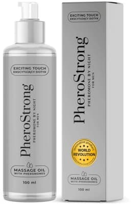 PheroStrong - Exclusive for Men Massage olie - Transparant — thumbnail 2